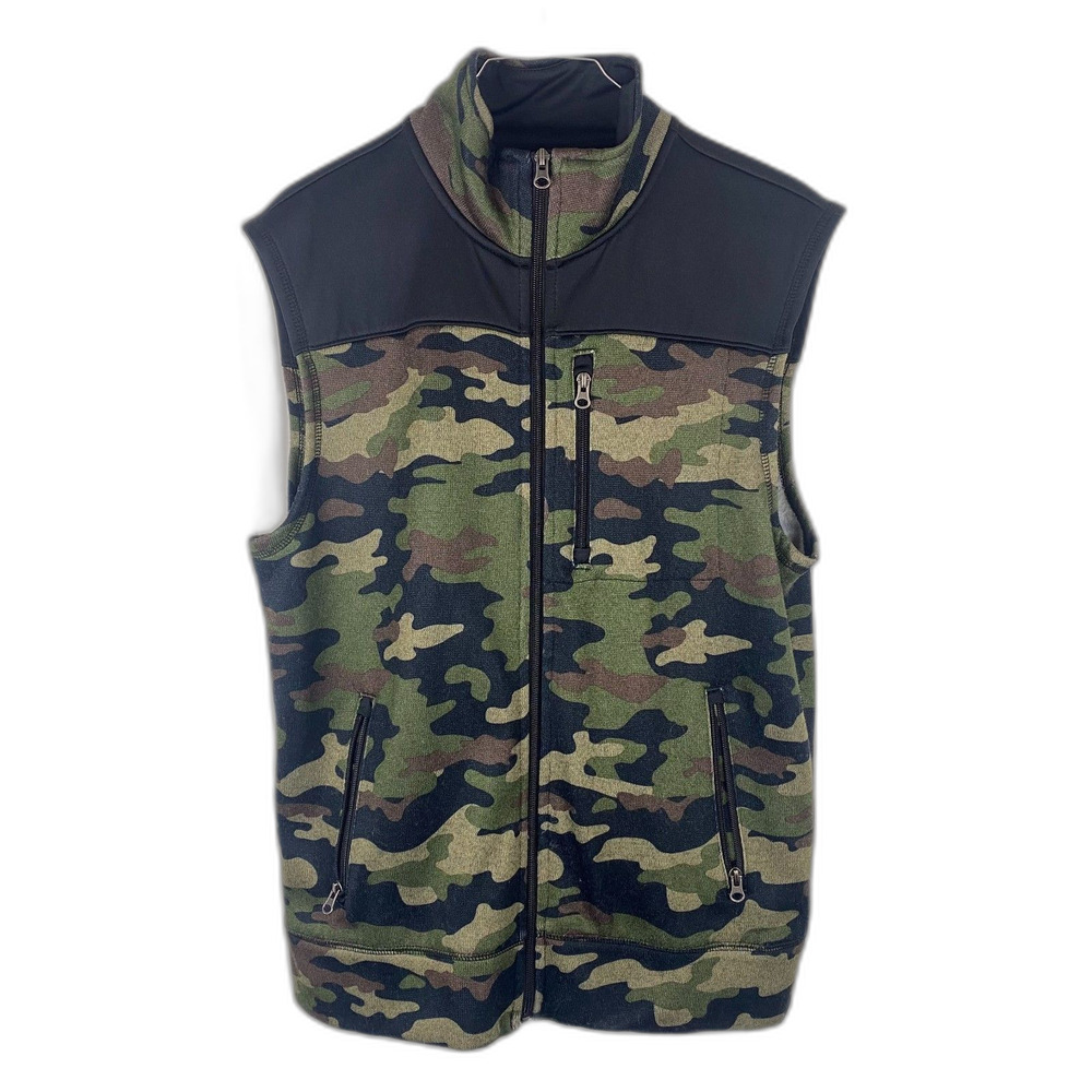 Sonoma Men's Camo Vest Men's Size Medium Outdoor Hiking Vest